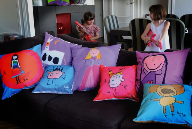Transformez les dessins de vos enfants en objets décoratifs