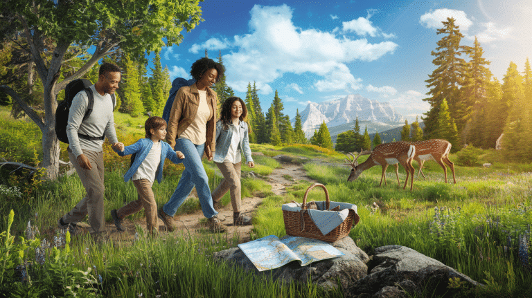 Où partir en famille pour découvrir la nature ?