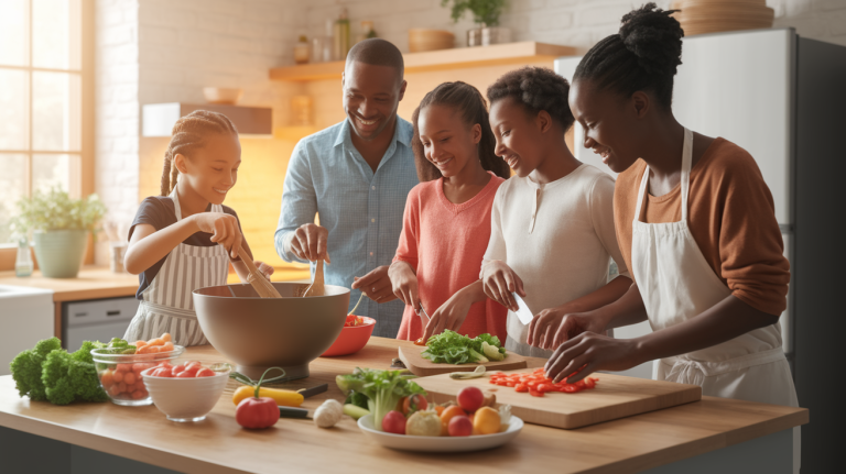 Envie de passer un bon moment en famille en cuisinant ? Découvrez nos recettes faciles à faire en famille !