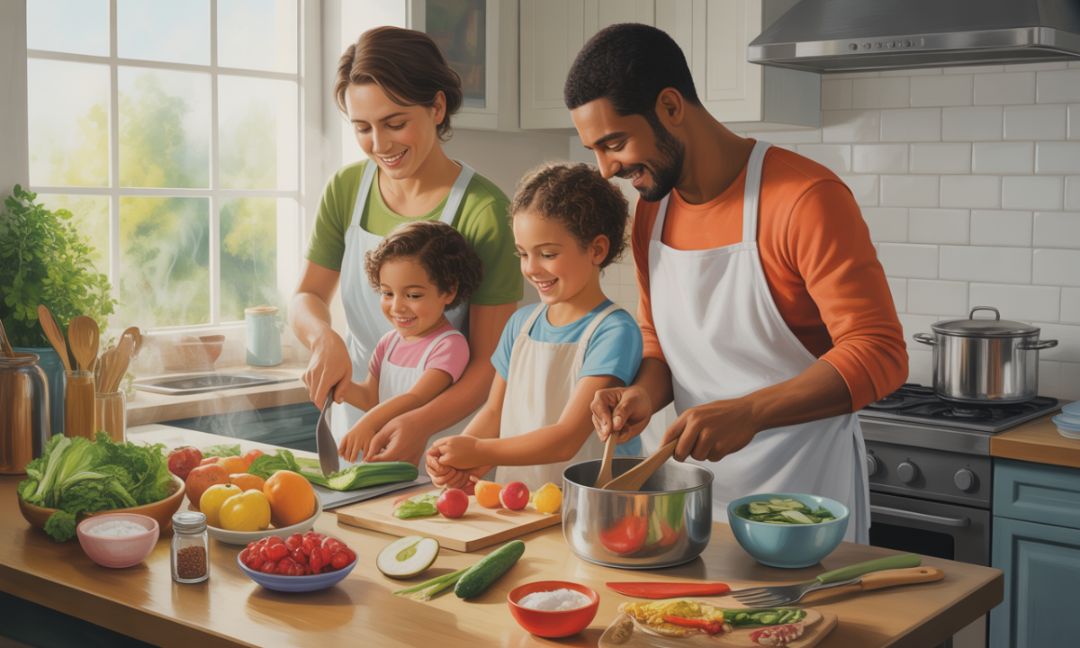 découvrez comment cuisiner en famille grâce à des recettes faciles et équilibrées, parfaites pour partager des moments conviviaux tout en adoptant une alimentation saine.